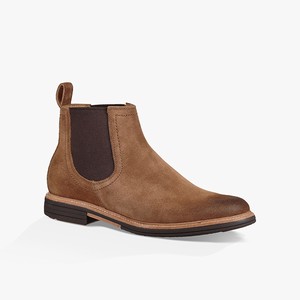 Ugg Baldvin Men Boots Brown (1976SIYLK)